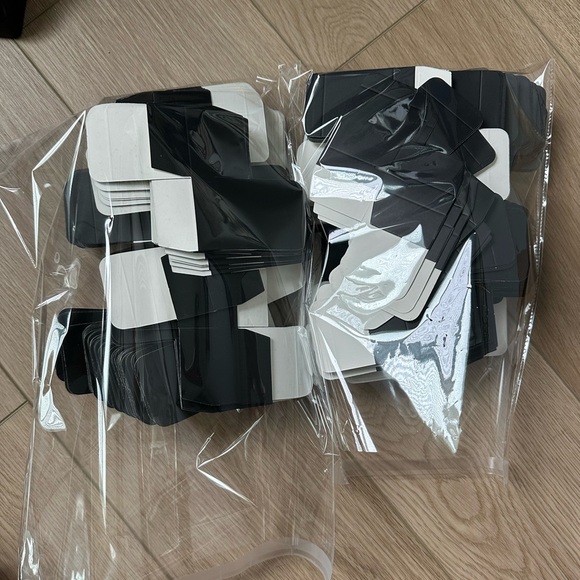 Empty Makeup Storage Square Boxes Black DIY Lot Bulk 239 Pieces - Picture 5 of 5